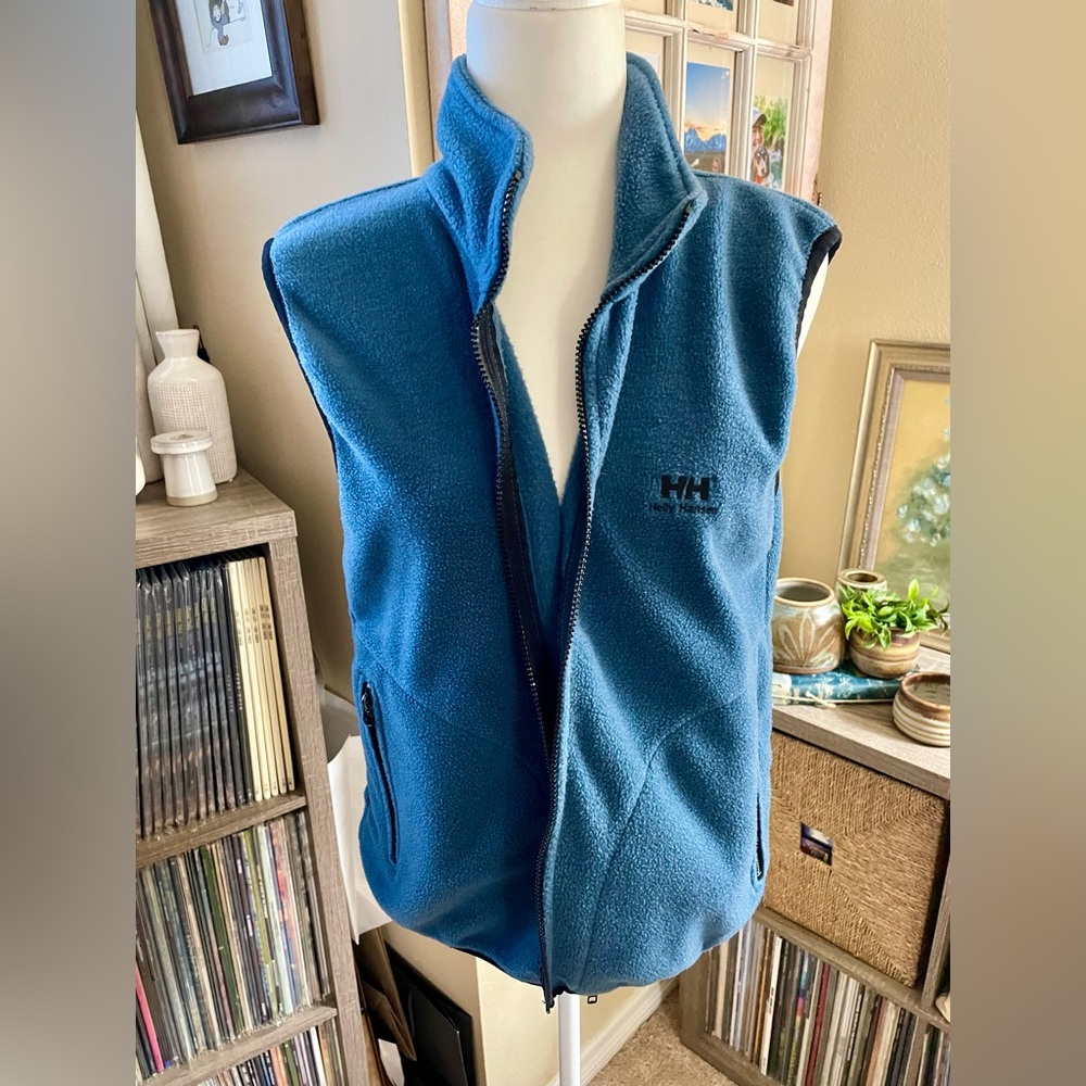 Unisex Teal Helly Hansen Fleece Vest